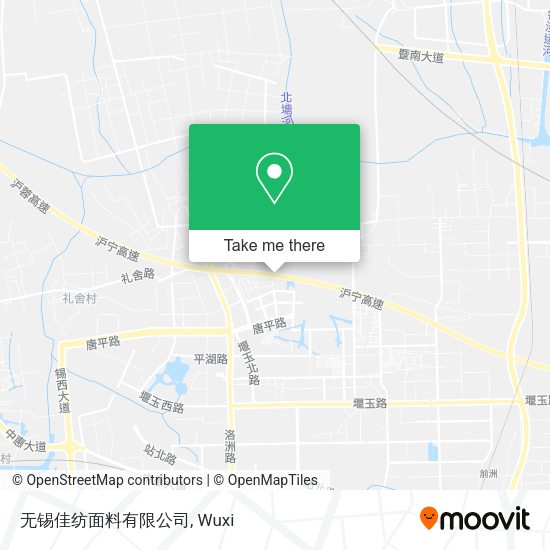 无锡佳纺面料有限公司 map