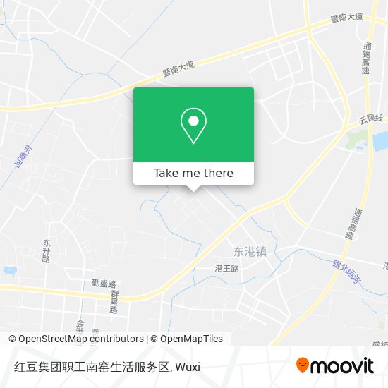 红豆集团职工南窑生活服务区 map