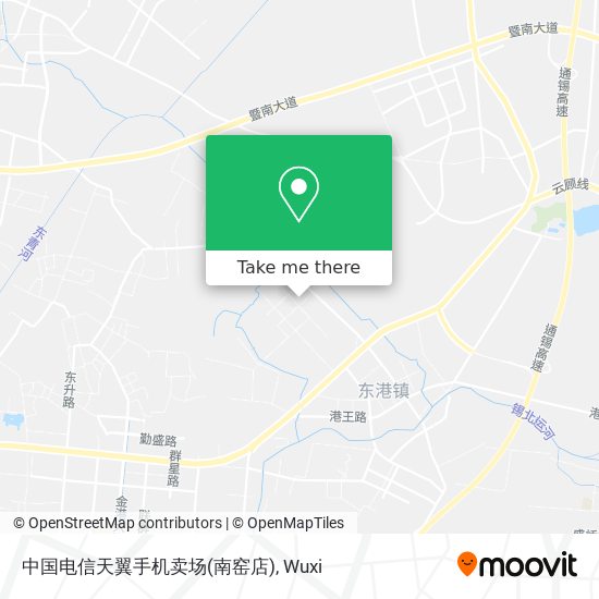 中国电信天翼手机卖场(南窑店) map