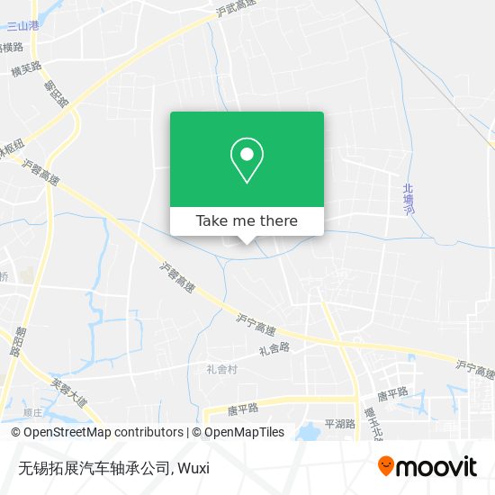 无锡拓展汽车轴承公司 map