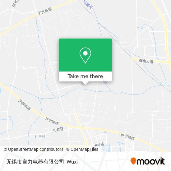 无锡市自力电器有限公司 map