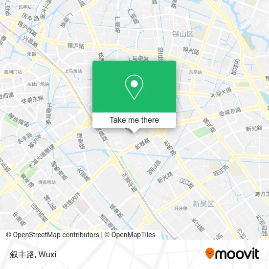 叙丰路 map