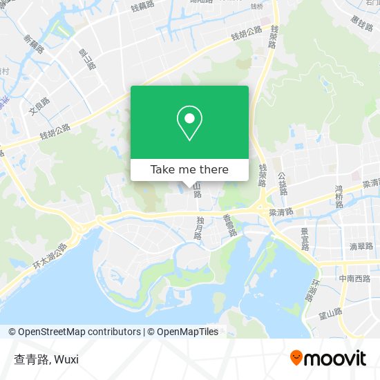 查青路 map