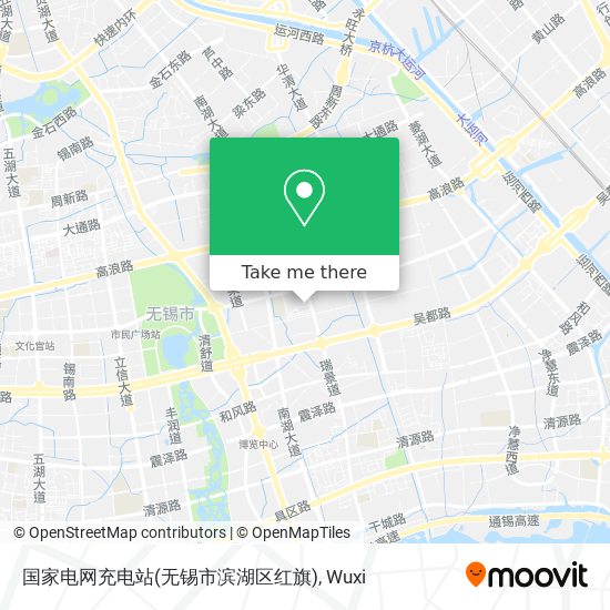 国家电网充电站(无锡市滨湖区红旗) map