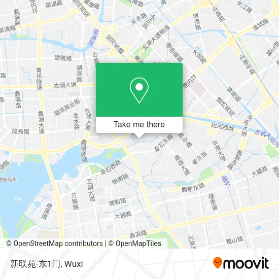 新联苑-东1门 map