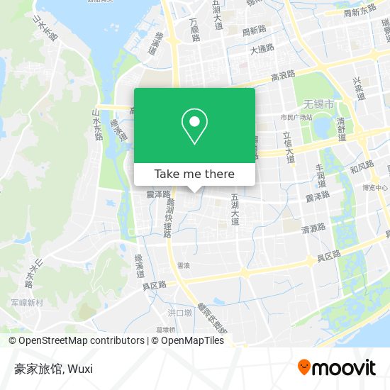 豪家旅馆 map