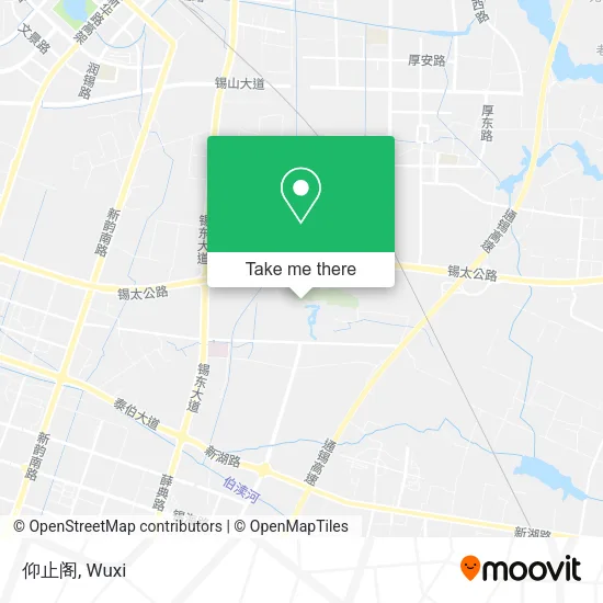 仰止阁 map