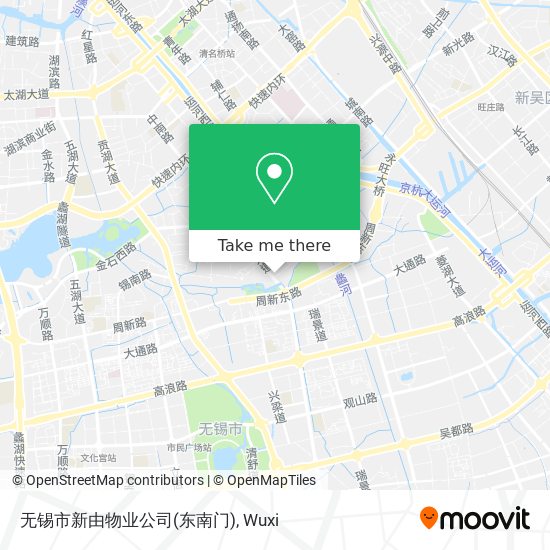 无锡市新由物业公司(东南门) map