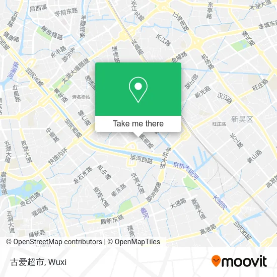 古爱超市 map