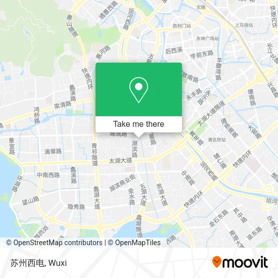苏州西电 map