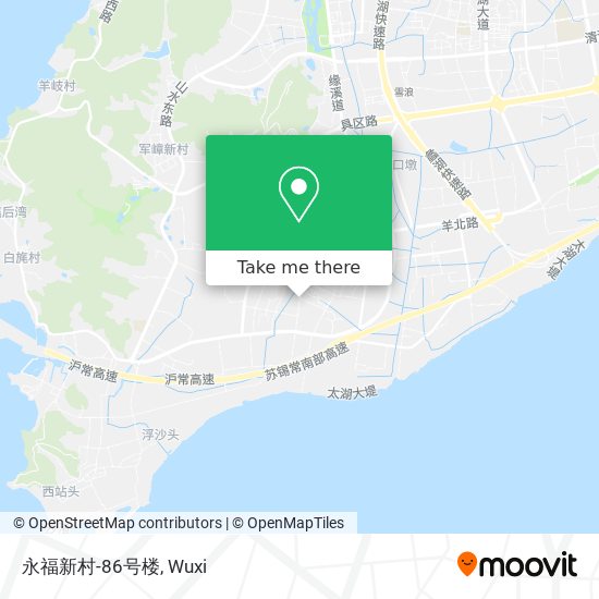 永福新村-86号楼 map