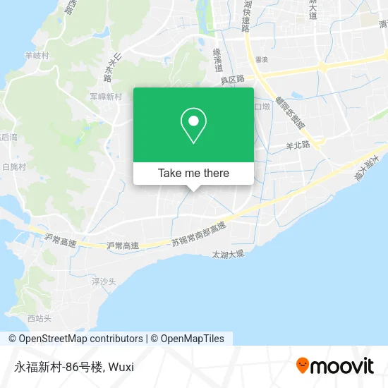 永福新村-86号楼 map
