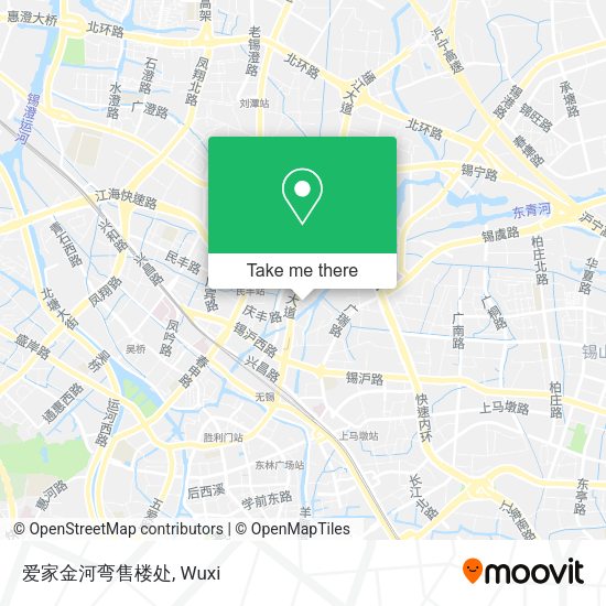 爱家金河弯售楼处 map