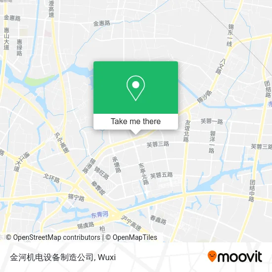 金河机电设备制造公司 map