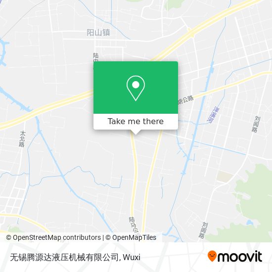 无锡腾源达液压机械有限公司 map