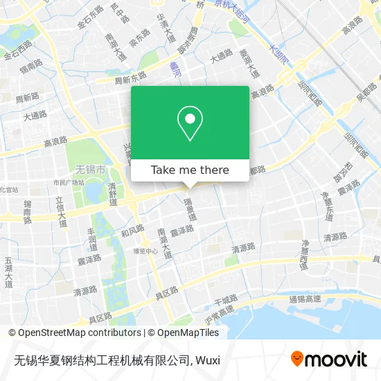 无锡华夏钢结构工程机械有限公司 map
