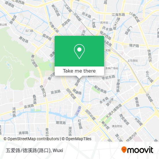五爱路/德溪路(路口) map