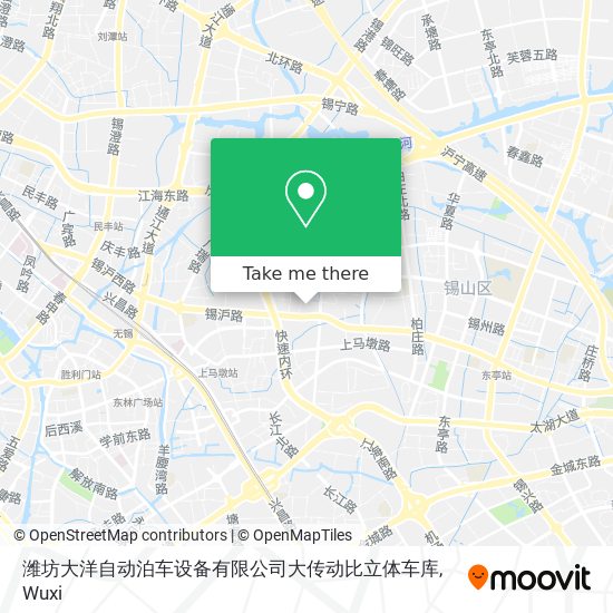潍坊大洋自动泊车设备有限公司大传动比立体车库 map