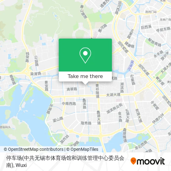 停车场(中共无锡市体育场馆和训练管理中心委员会南) map