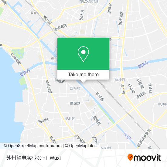 苏州望电实业公司 map