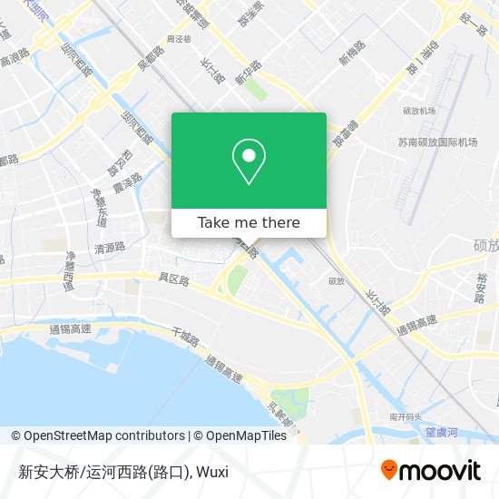 新安大桥/运河西路(路口) map