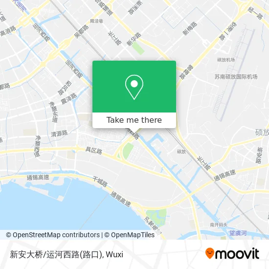 新安大桥/运河西路(路口) map
