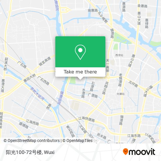 阳光100-72号楼 map