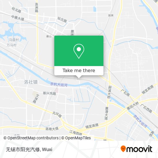 无锡市阳光汽修 map