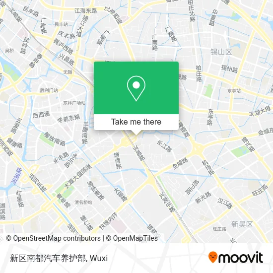 新区南都汽车养护部 map