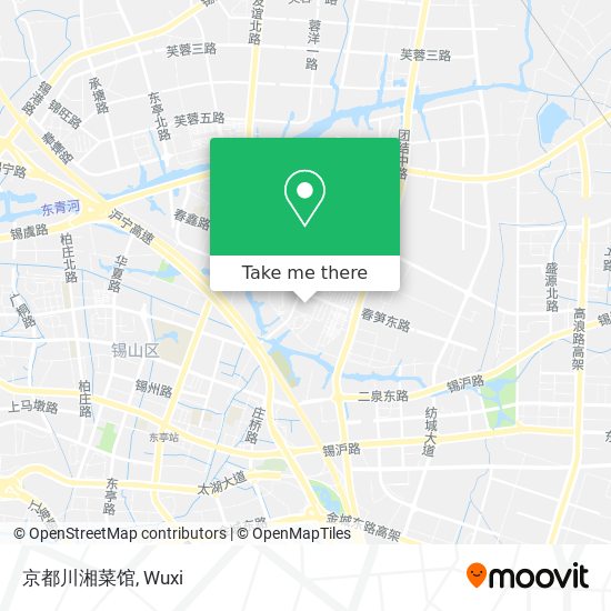 京都川湘菜馆 map
