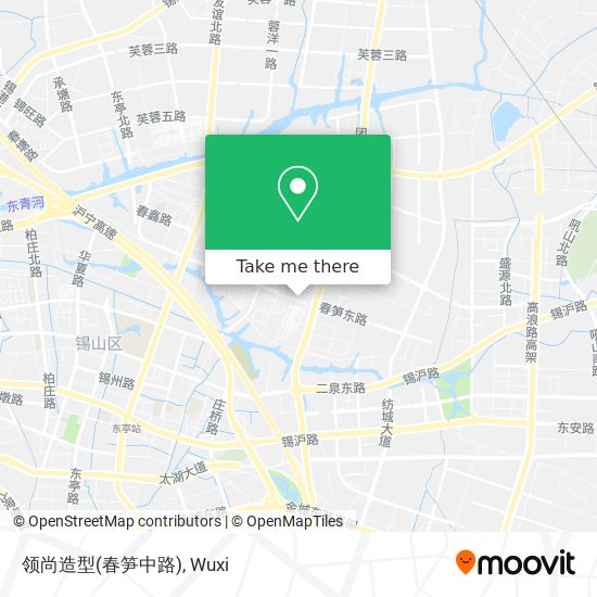 领尚造型(春笋中路) map