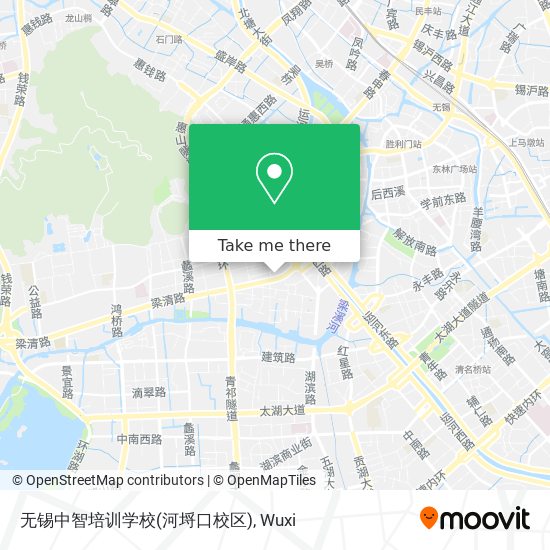无锡中智培训学校(河埒口校区) map