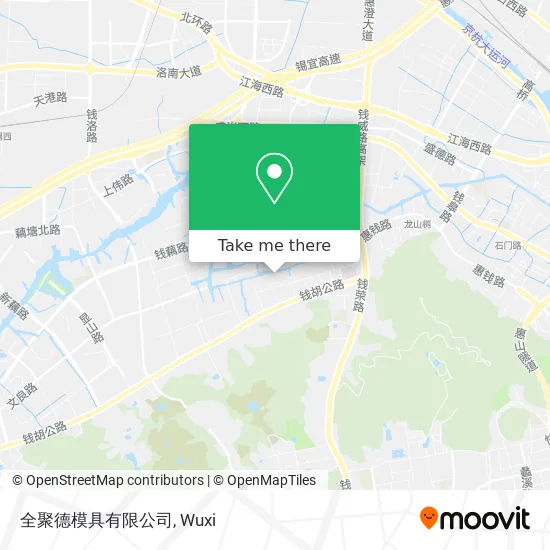 全聚德模具有限公司 map