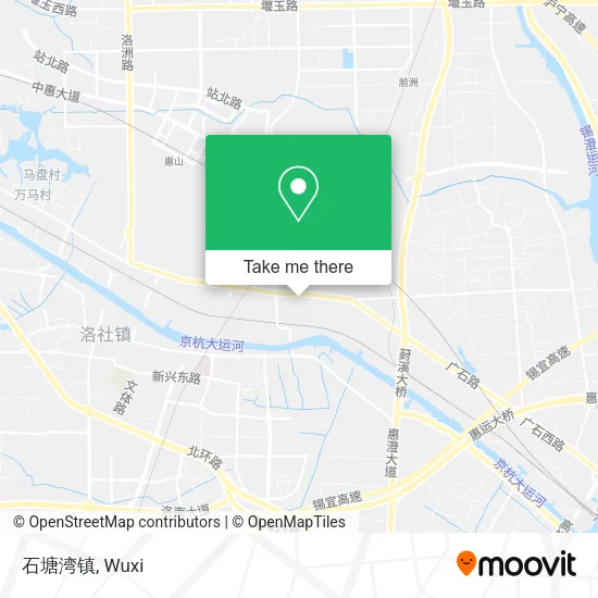 石塘湾镇 map