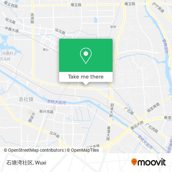 石塘湾社区 map