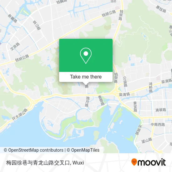 梅园徐巷与青龙山路交叉口 map