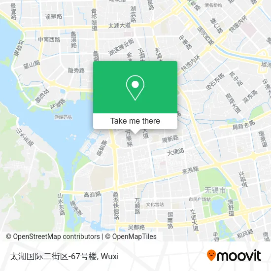 太湖国际二街区-67号楼 map