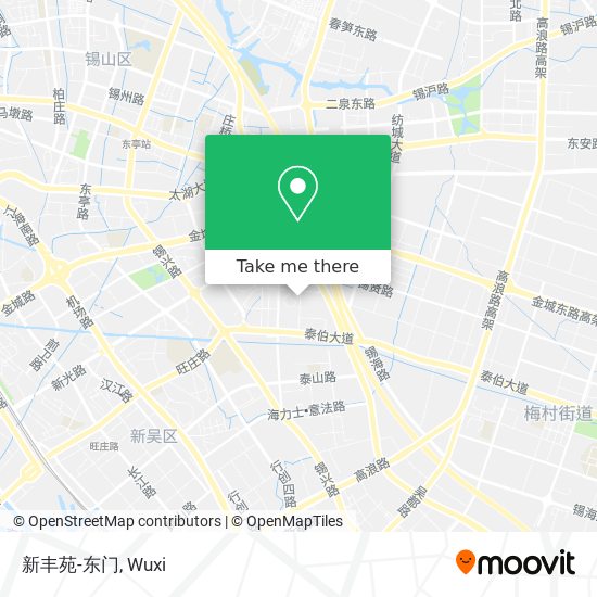 新丰苑-东门 map