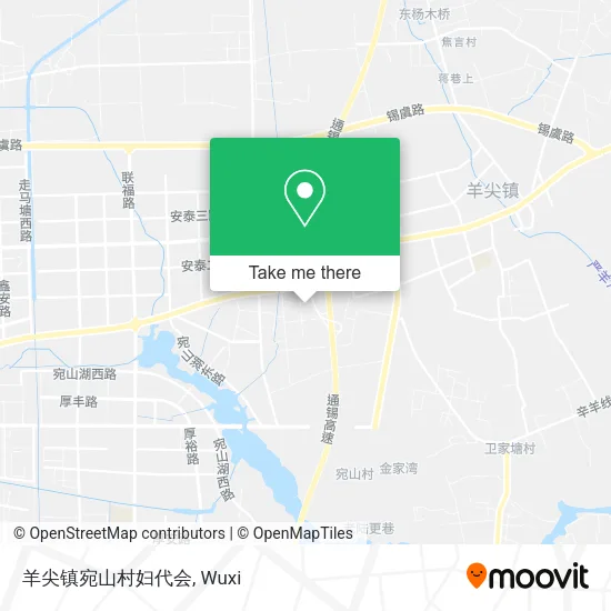 羊尖镇宛山村妇代会 map
