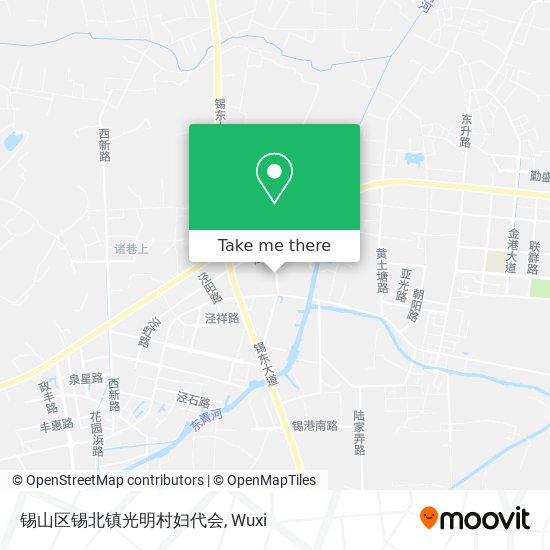 锡山区锡北镇光明村妇代会 map