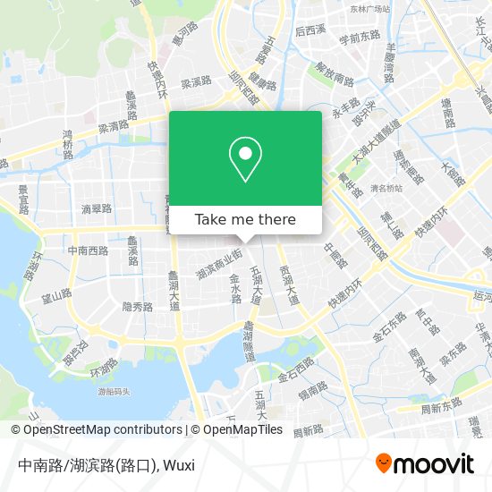 中南路/湖滨路(路口) map
