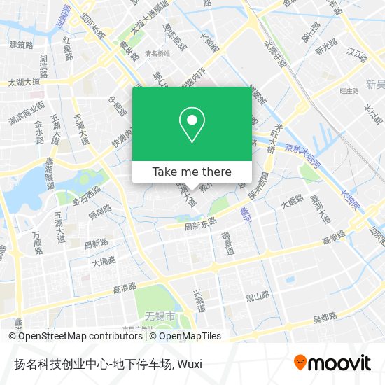扬名科技创业中心-地下停车场 map
