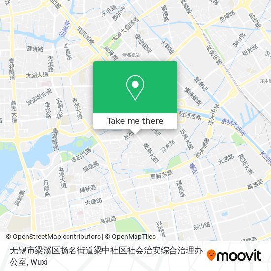 无锡市梁溪区扬名街道梁中社区社会治安综合治理办公室 map