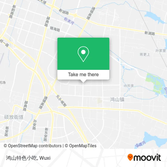 鸿山特色小吃 map