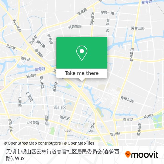 无锡市锡山区云林街道春雷社区居民委员会(春笋西路) map