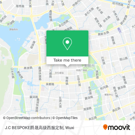 J.C BESPOKE爵晟高级西服定制 map