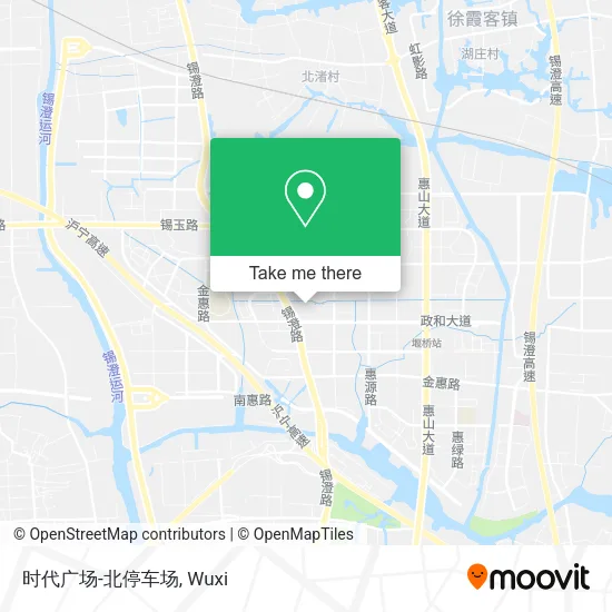 时代广场-北停车场 map