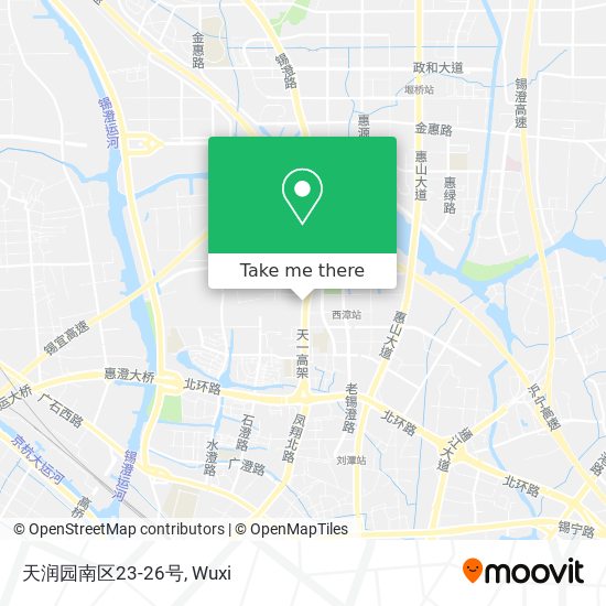 天润园南区23-26号 map