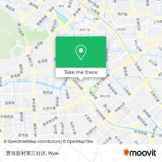 曹张新村第三社区 map