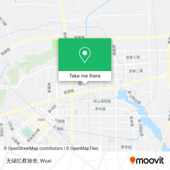 无锡忆蔡旅舍 map
